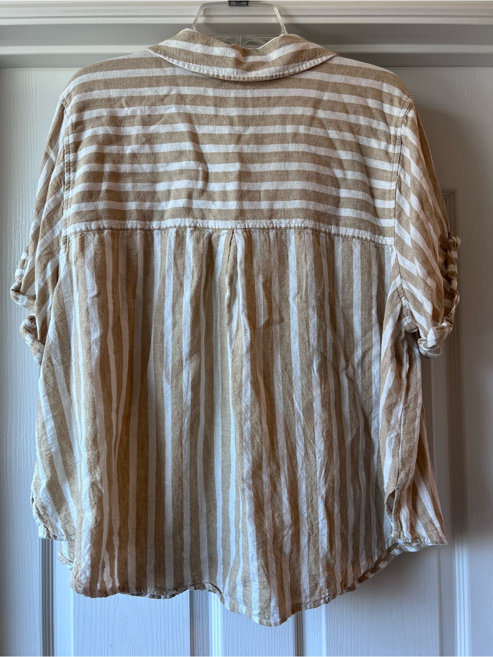 Universal Thread Linen Blend Button Up Shirt 1X - Picture 4 of 4